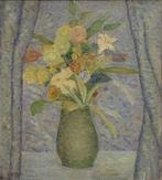 Ettore Molin (XX) - Vaso di fiori, Antiquités & Art