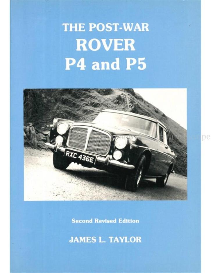 THE POST-WAR ROVER P4 AND P5, Livres, Autos | Livres
