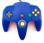 Nintendo 64 Controller Blauw Origineel (N64 Accessoires), Games en Spelcomputers, Spelcomputers | Nintendo 64, Ophalen of Verzenden