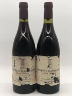 2 x 75cl Gevrey-Chambertin Clos Prieur, Dom. Roy 1985 (rood), Ophalen of Verzenden, Nieuw, Frankrijk, Rode wijn