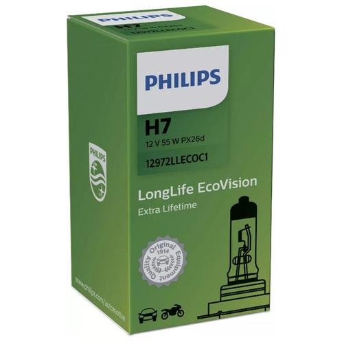 Philips H7 LongLife EcoVision 12972LLECOC1 Autolamp, Auto-onderdelen, Verlichting, Nieuw, Verzenden