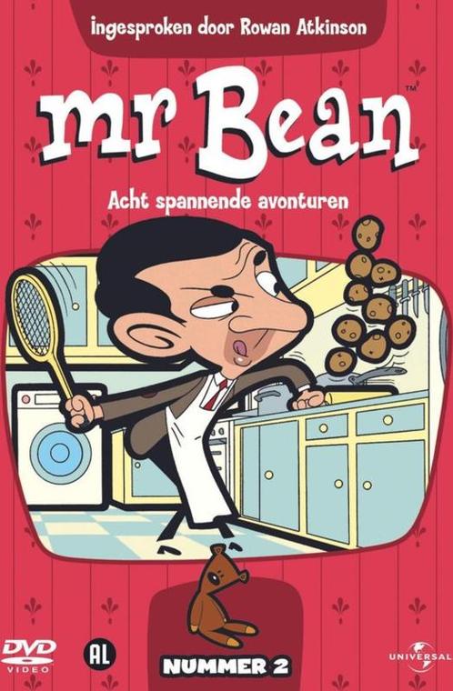 Mr. bean 8 tekenfilmpjes nummer 2 (dvd tweedehands film), Cd's en Dvd's, Dvd's | Actie, Ophalen of Verzenden