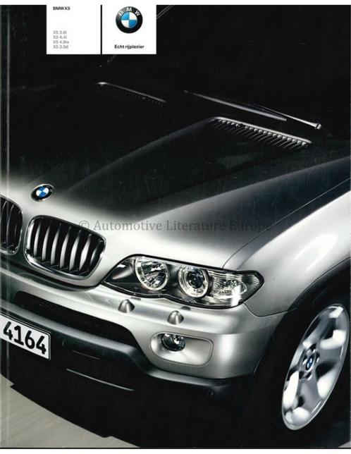 2005 BMW X5 BROCHURE NEDERLANDS, Boeken, Auto's | Folders en Tijdschriften