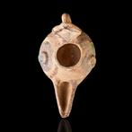 Seljouc Lampe à huile en poterie émaillée (Sans Prix de, Antiek en Kunst