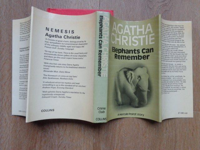 Agatha Christie - Elephants Can Remember - 1972, Antiek en Kunst, Antiek | Boeken en Manuscripten