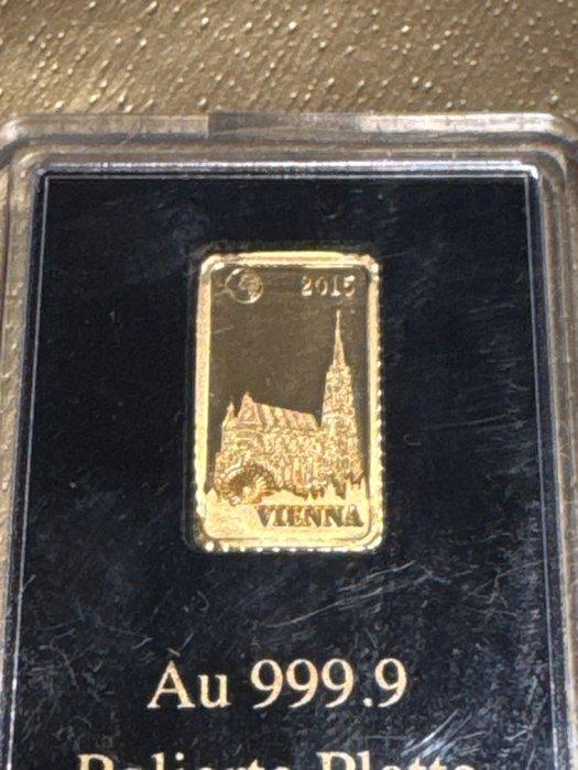 1 gram - Goud - 2015 Wien (Zonder Minimumprijs), Postzegels en Munten, Edelmetalen en Baren