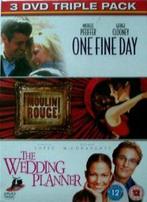 ONE FINE DAY / MOULIN ROUGE / THE WEDDIN DVD, Cd's en Dvd's, Zo goed als nieuw, Verzenden