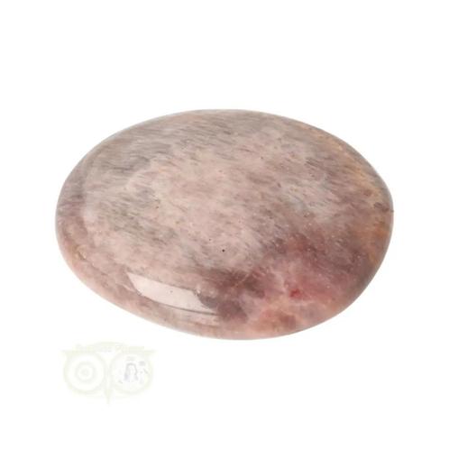 Zwarte Maansteen handsteen  Nr 85 - 53 gram - Madagaskar, Handtassen en Accessoires, Edelstenen, Nieuw, Verzenden