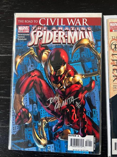 The Amazing Spider-Man #529 - Signed by John Romita Sr. + DF, Boeken, Strips | Comics