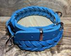 Hondenhalsband leer Sea blue, Ophalen of Verzenden, Nieuw