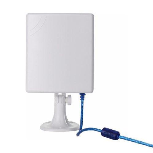 Wifi Antenne 150Mbps -  2.4Ghz - USB-A - 5m - Wit - Geschikt, Informatique & Logiciels, Commutateurs réseau
