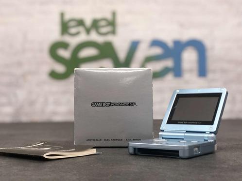 Gameboy Advance SP Lightblue [Complete], Games en Spelcomputers, Spelcomputers | Nintendo Game Boy, Verzenden