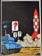 Hergé - 1 Offset Print - Kuifje - On a marché sur la Lune -, Nieuw