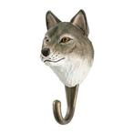 Kapstokhaak hout wandhaak kapstok Wildlife grijze Wolf, Huis en Inrichting, Woonaccessoires | Kapstokken, Nieuw
