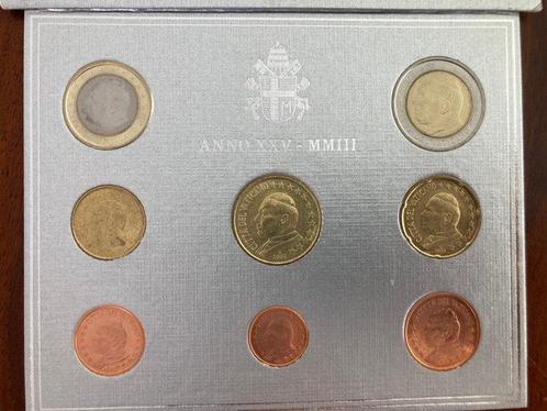 Vaticaan. Year Set (BU) 2003  (Zonder Minimumprijs), Postzegels en Munten, Munten | Europa | Euromunten