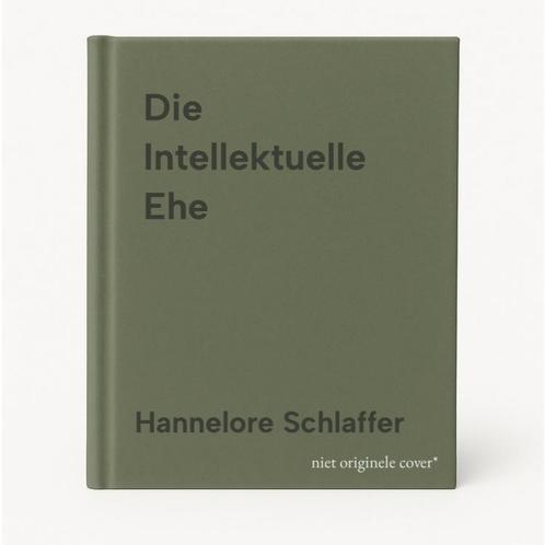 Die Intellektuelle Ehe 9788927803287 Hannelore Schlaffer, Boeken, Overige Boeken, Zo goed als nieuw, Verzenden