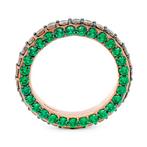 Sans prix de réserve - Bague déternité - 14 carats Or rose