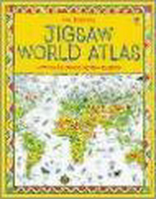 The Usborne Jigsaw World Atlas 9780746055762, Boeken, Overige Boeken, Gelezen, Verzenden