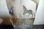 Netty Janssens - Vase - Grès - chevaux, vase, sculpture