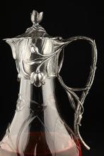 Karaf - Verzilverd, Antiek en Kunst