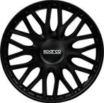 Sparco Wieldoppen Roma - 14-inch - Zwart - Set van 4 stuks, Verzenden