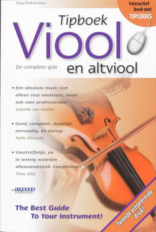 Tipboek Viool en altviool 9789087670092, Livres, Musique, Envoi