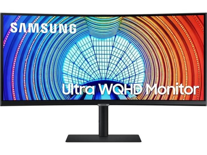 Samsung ViewFinity S6 LS34A650UBU - UWQHD VA Monitor - 34, Computers en Software, Monitoren, Zo goed als nieuw, Verzenden