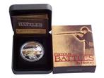 Tuvalu. 1 Dollar 2009 Famous Battles in History - The