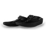 Fitflop Slippers in maat 38 Zwart | 5% extra korting, Kleding | Dames, Schoenen, Slippers, Verzenden, Zwart, Zo goed als nieuw