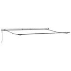 Handbediende Markies Antraciet 4m | Retour Deal | Topkwal..., Tuin en Terras, Zonneschermen, Verzenden, Nieuw, 250 cm tot 450 cm