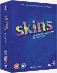 Skins: Complete Series 1-4 DVD (2010) Nicholas Hoult cert 18, CD & DVD, DVD | Autres DVD, Envoi