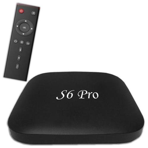 S6 Pro 4K TV Box Mediaspeler Android Kodi - 2GB RAM - 16GB, TV, Hi-fi & Vidéo, Accessoires de télévision, Envoi