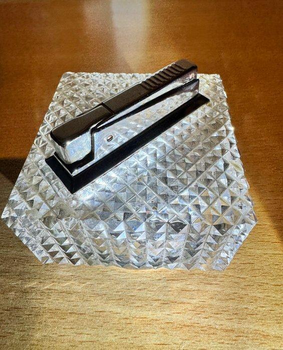 Karl Wieden - Tafelaansteker - Glas, Staal, Kristal, Verzamelen, Rookartikelen, Aanstekers en Luciferdoosjes