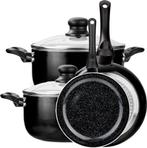 2dekans | CeraFusion Keramische Pannenset 6-delig -, Huis en Inrichting, Keuken | Potten en Pannen, Ophalen of Verzenden, Nieuw