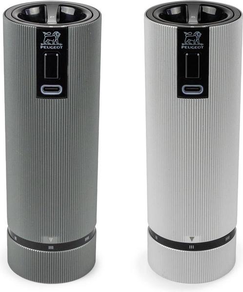 Peugeot Line Peper- En Zoutmolen 15 cm - Aluminium -, Huis en Inrichting, Keuken | Keukenbenodigdheden, Zo goed als nieuw, Verzenden