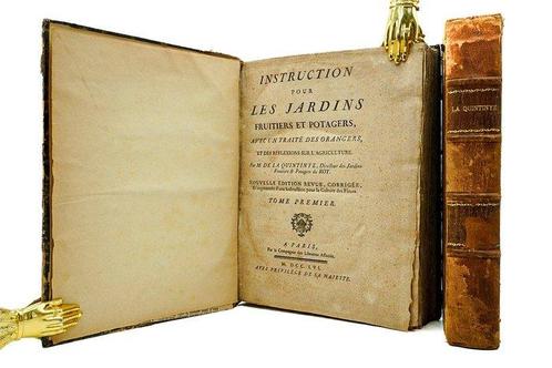 M. De La Quintinie - Instruction pour les Jardins fruitiers, Antiek en Kunst, Antiek | Boeken en Manuscripten
