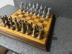 Schaakspel - Tin, Antiek en Kunst