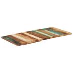 vidaXL Tafelblad rechthoekig 25-27mm 60x120 cm massief, Verzenden, Nieuw