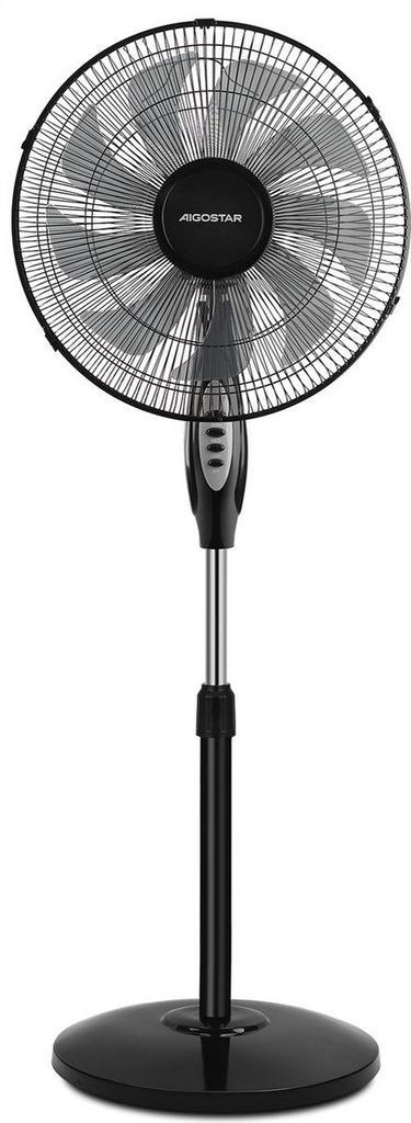 Aigostar Statiefventilator - Ventilator Staand - Verstelbaar, Elektronische apparatuur, Ventilatoren, Nieuw, Verzenden