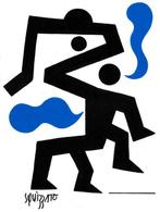 Antony Squizzato - Fast and curious, Antiek en Kunst, Kunst | Schilderijen | Modern