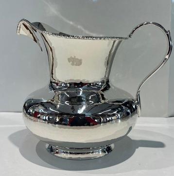 Karaf - .800 zilver - Zilveren kan, Antiek en Kunst