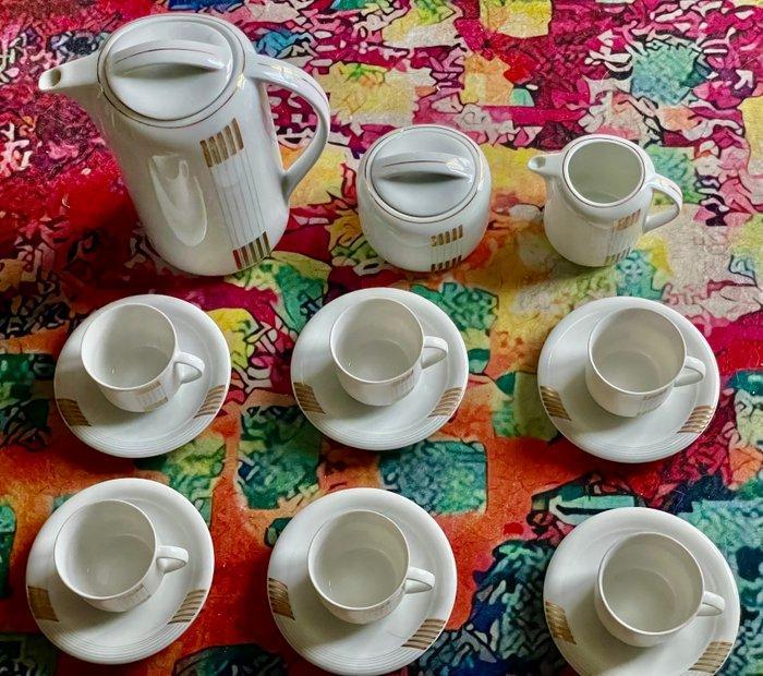 Bareuther Waldsassen - Bavaria - Koffieservies (15) -, Antiek en Kunst, Antiek | Meubels | Tafels