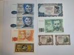 Spanje. - 8 banknotes - various dates  (Zonder Minimumprijs)