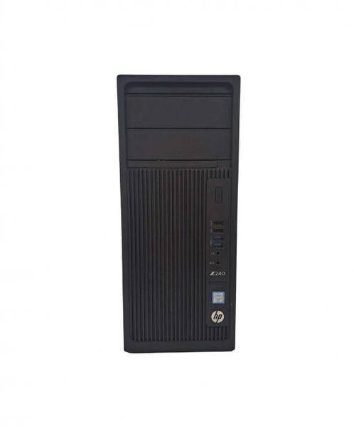 HP Z240  1x Core i7-7700K 4.2GHz, 16GB (2x8GB), 256GB SSD, N, Computers en Software, Desktop Pc's