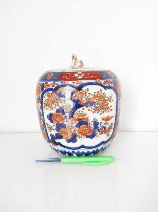 Pot - Imari - Fo-honden - Porselein, Antiek en Kunst, Antiek | Overige Antiek