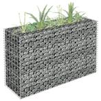 vidaXL Gabion plantenbak verhoogd 90x30x60 cm gegalvaniseerd
