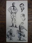 Follet, René - Originele tekening - Scouts - (1955)