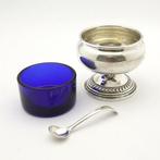 Sterling zilveren kruidenset met mosterdlepel - Reed &, Antiek en Kunst