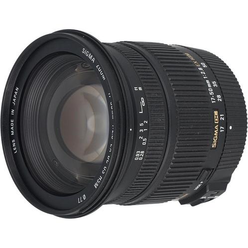 Sigma 17-50mm F/2.8 EX DC OS HSM Nikon occasion, Audio, Tv en Foto, Foto | Lenzen en Objectieven, Zo goed als nieuw, Verzenden