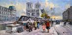 Walter Sita (XX) - Paris - Quais de Seine - Les Bouquinistes